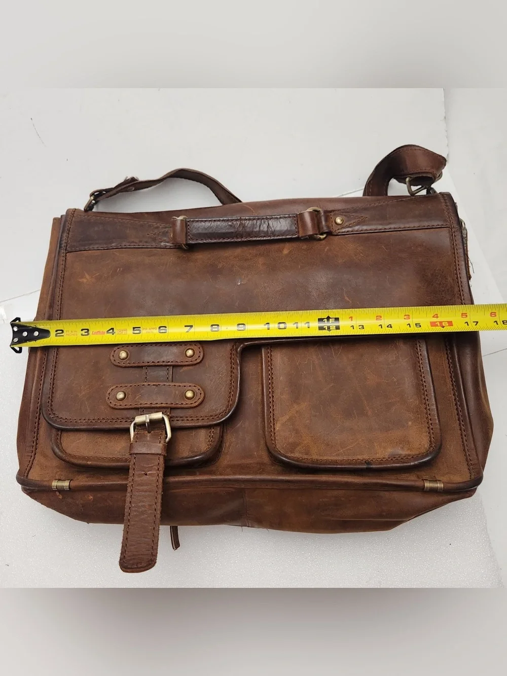 Classic Leather Satchel